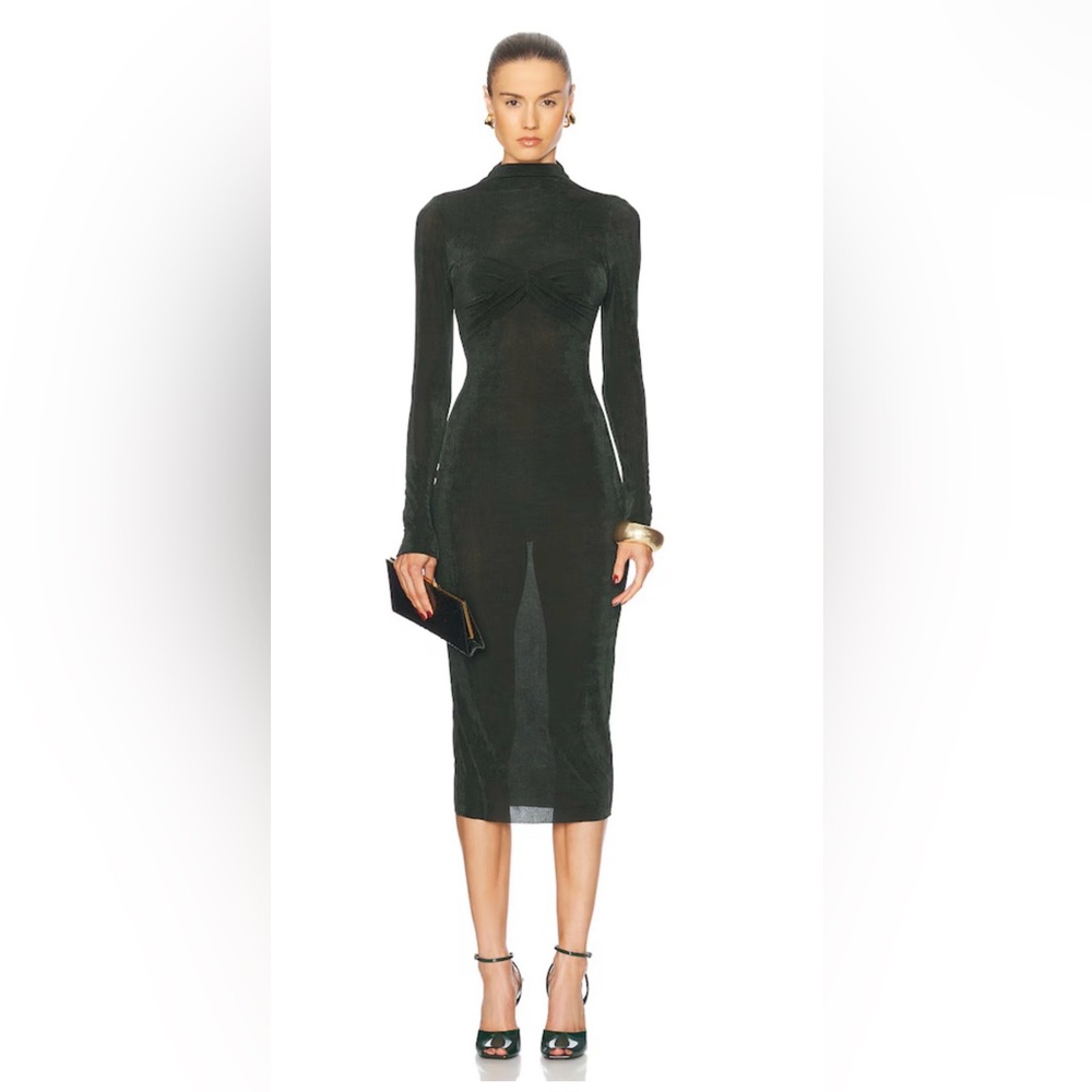 Seroya Bailey green dress